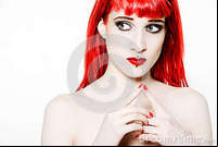 sexy red head girl pics funny sexy expressive redhead girl stock photos