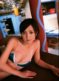 slender girls big tits ayaka komatsu blue string bikini hot japanese girl tits breasts sexy slender body cute gravure idol picture page